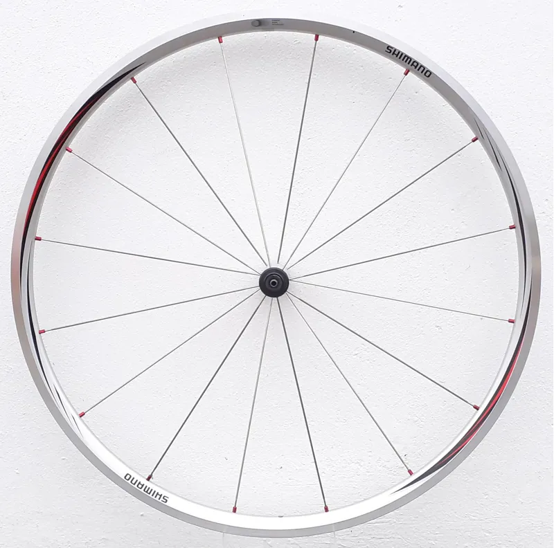 Shimano WH-RS10 Front 700c Rim Brake Wheel in Silver